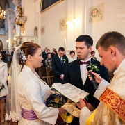 Ceremonia Ślubu Izy i Jarka, Bazylika o. Dominikanów w Lublinie